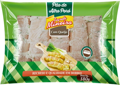 Pao De Alho Poro Baguete 12x380g