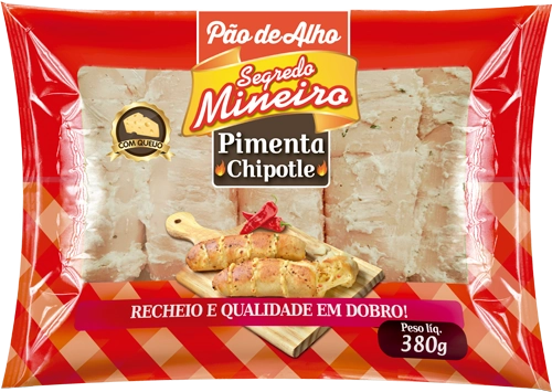 Pao De Alho Baguete Pimenta Chipotle 380g