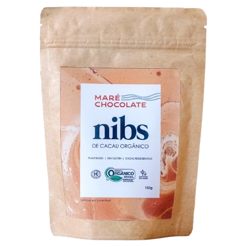 Nibs De Cacau Orgânico Maré Chocolate Pouch 150g
