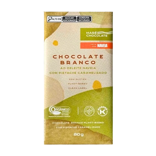 Choc.mare Branco Pistache 80g
