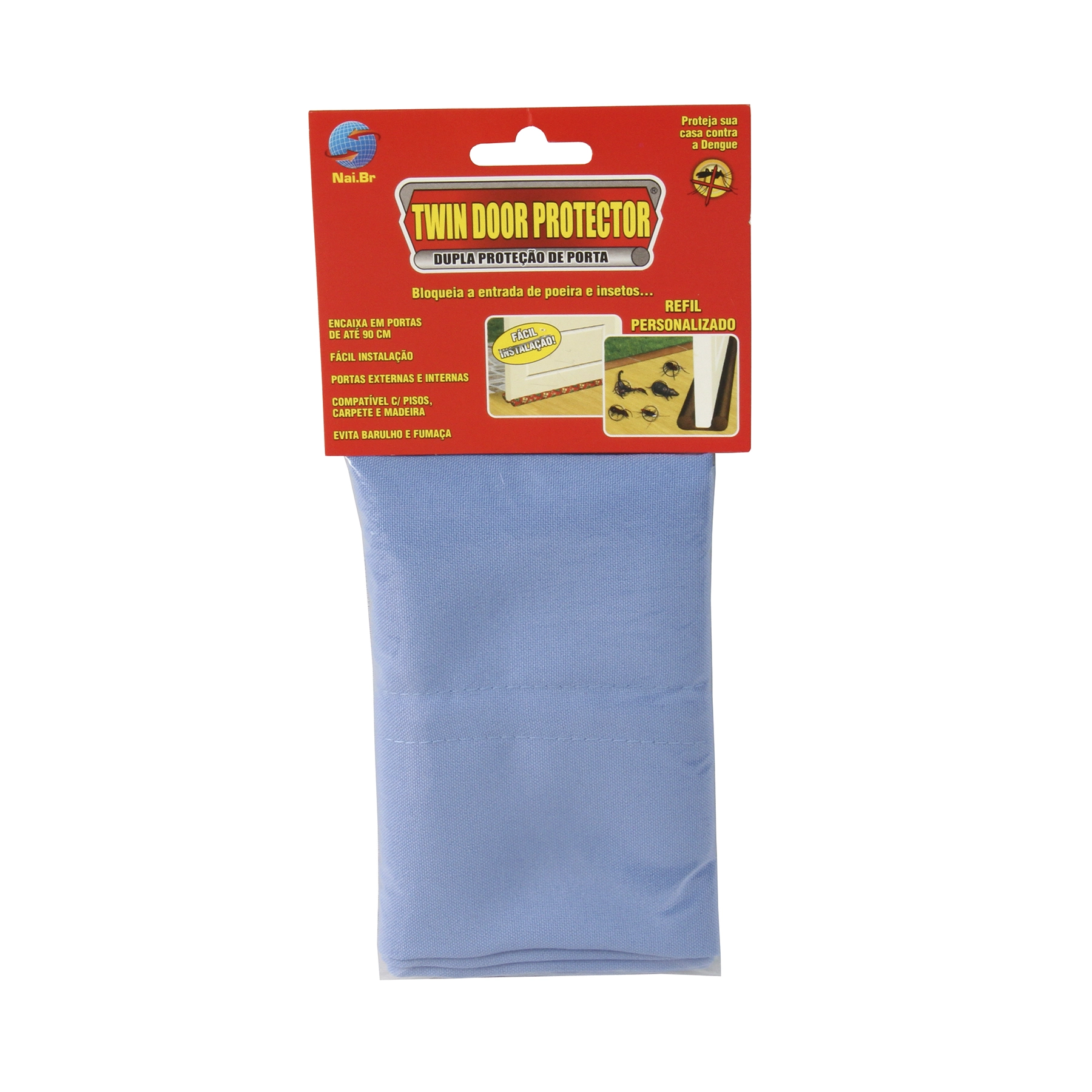 Capa para Protetor "Twin Door" Azul 90cm