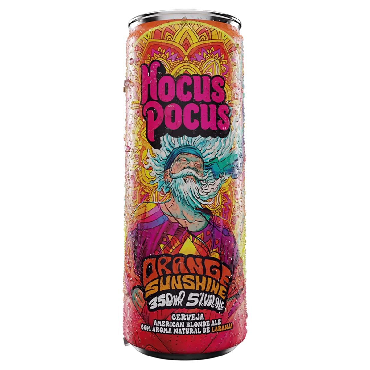 Cerveja American Blond Ale Orange Sunshine Hocus Pocus Lata 350ml