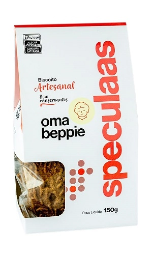 Bisc Artesanal Holandes Oma Beppie Speculaas 150g