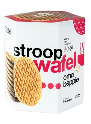 Waffle Holandes Stroopwafel Oma Beppie Maca 210g