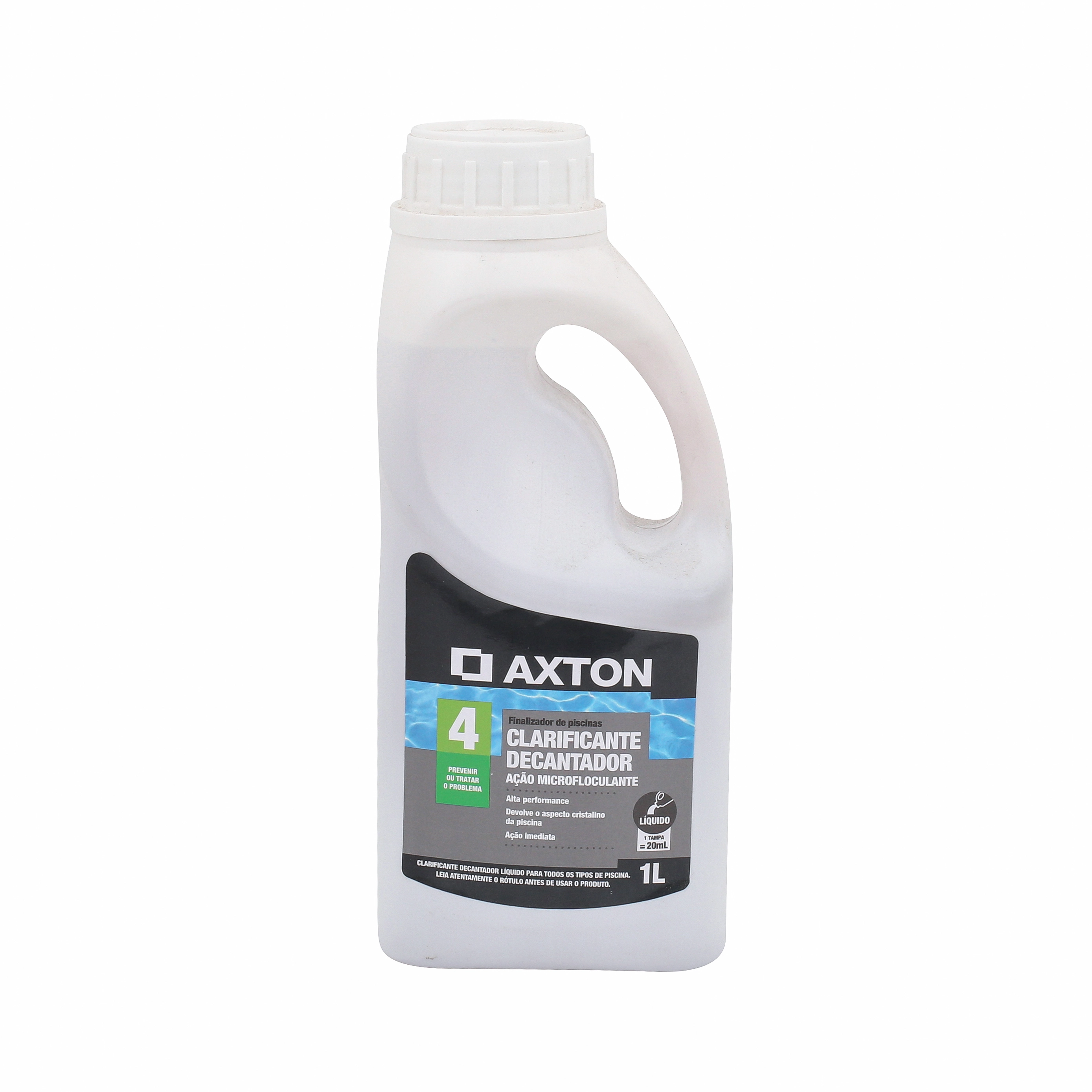 Clarificante Decantador 1L Axton Água Cristalina