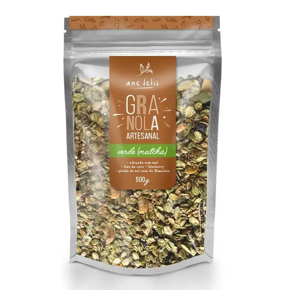 Granola Artesanal Verde Ane Lelis