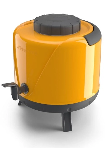 Botijao Arezzo 5l Com Torneira Amarela