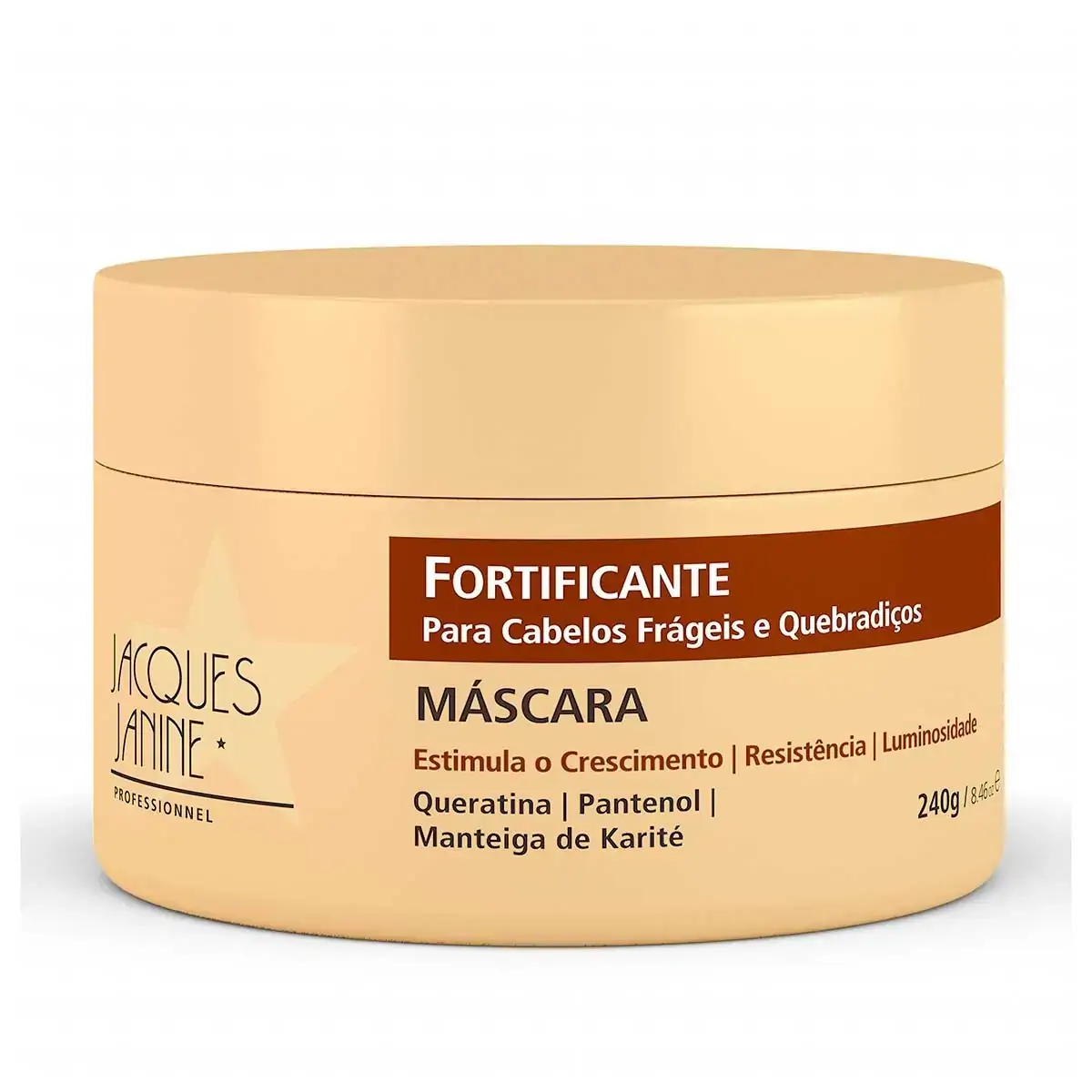 Creme/mascara Tratamento Jacques Janine Fortificante 240g