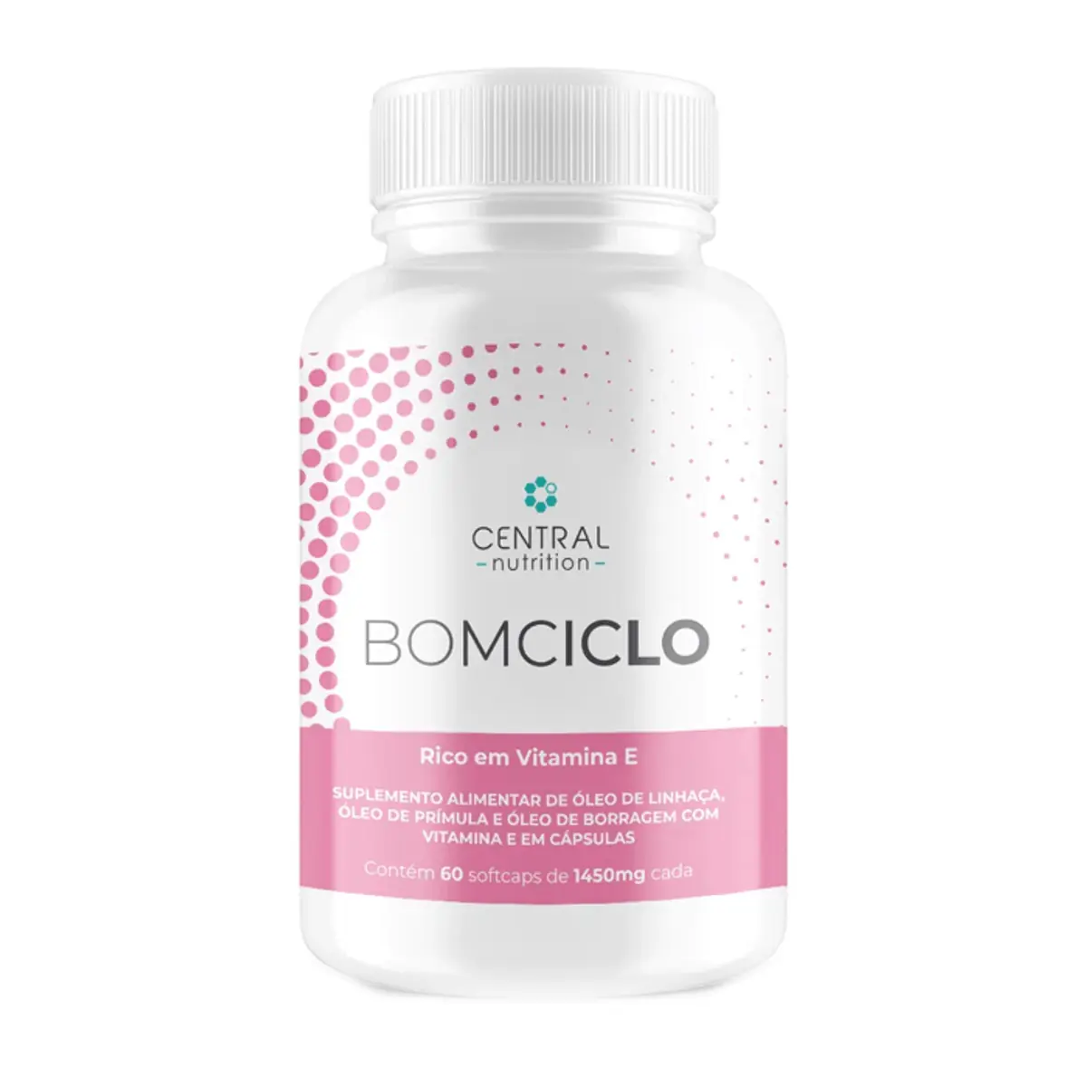 Bomciclo 60 Cápsulas De 1000Mg Central Nutrition