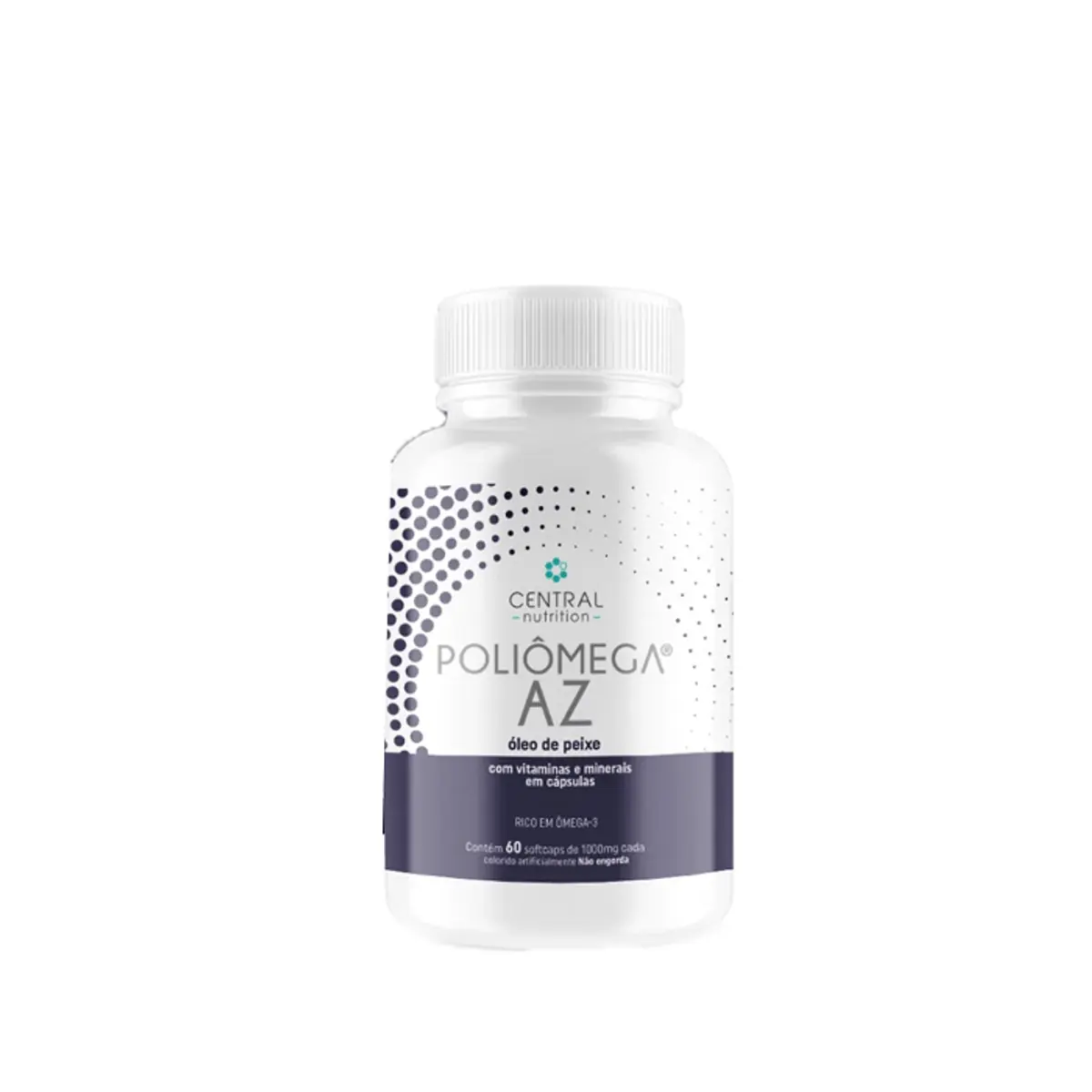 Poliômega® Az 60 Cápsulas De 1000Mgn Central Nutrition