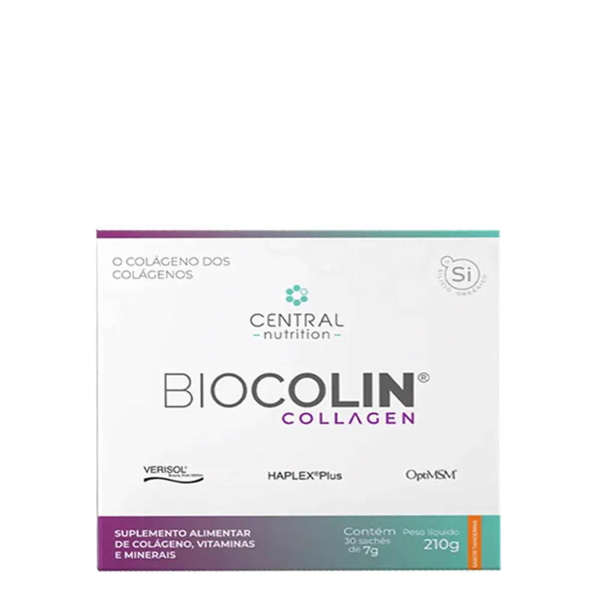 Kit 3 Biocolin Collagen 7G Central Nutrition 30 Sachês