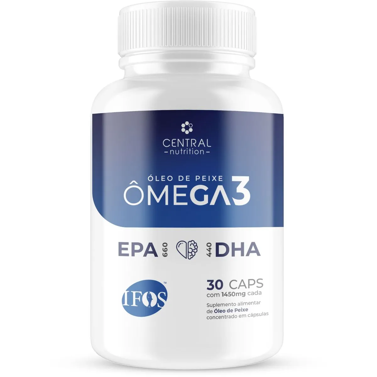 Ômega 3 - 660Epa 440Dha Central Nutrition