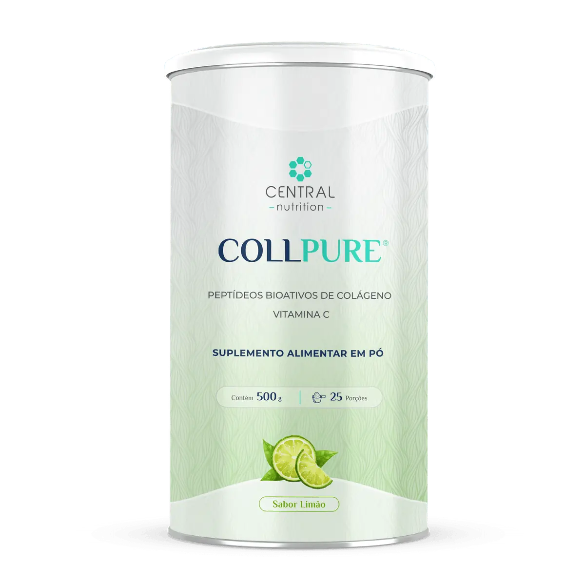 Collpure® 500G Sabor Limãon Central Nutrition