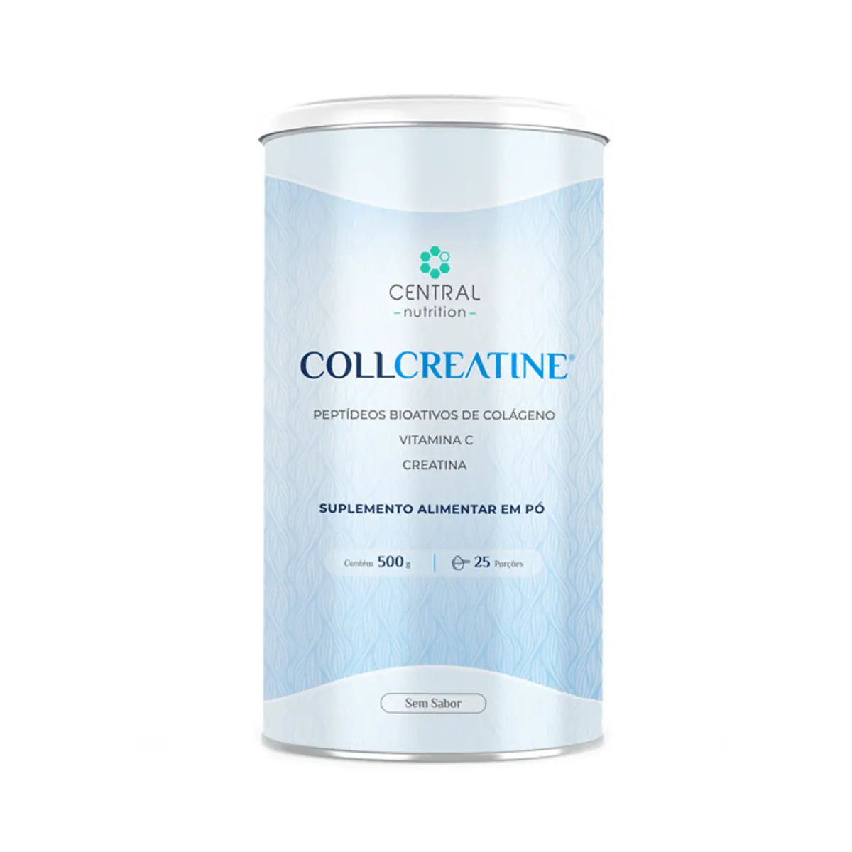 Collcreatine® 500G Sem Sabor Central Nutrition