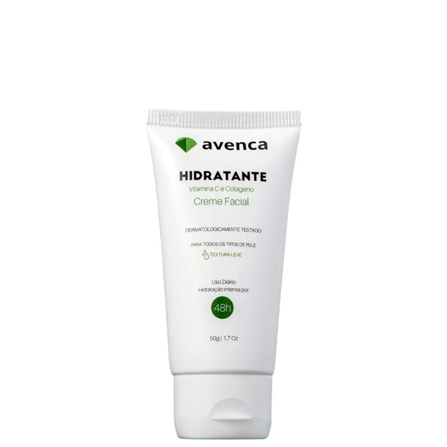 Creme Facial Avenca Bisnaga Hidratante 50g