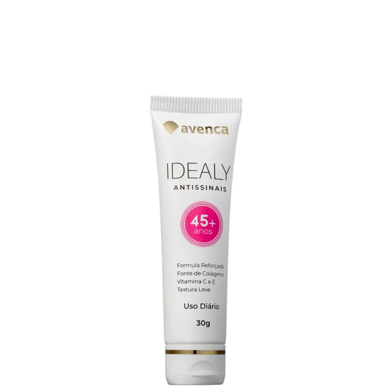 Mascara Facial Avenca Idealy Antissinais 45 Anos 30g