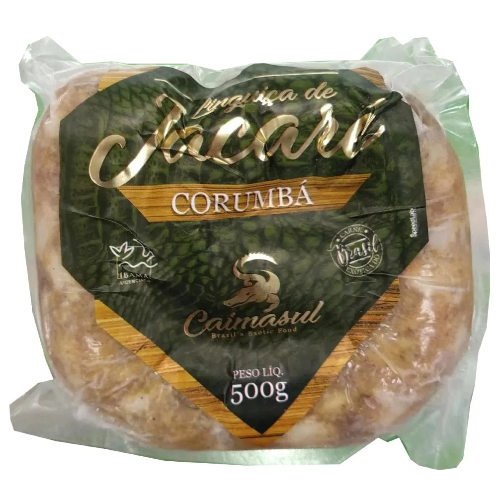 Ling Carne De Jacare Caimasul 500gr