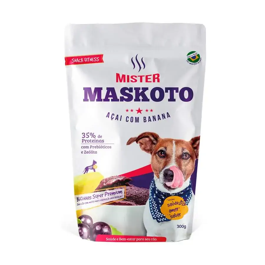 Snack Caes Maskoto 300gr Acaibanana