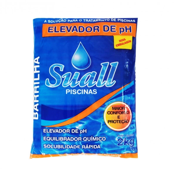 Barrilha Elevador De Ph 2kg - Suall