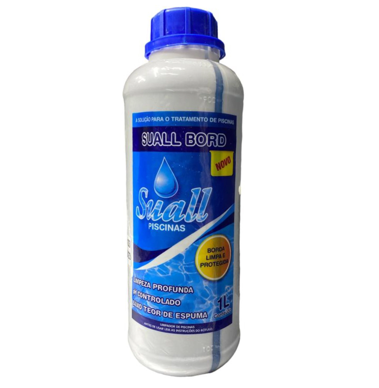 Limpa Bordas Suall 1 Litro Limpeza Para Piscina