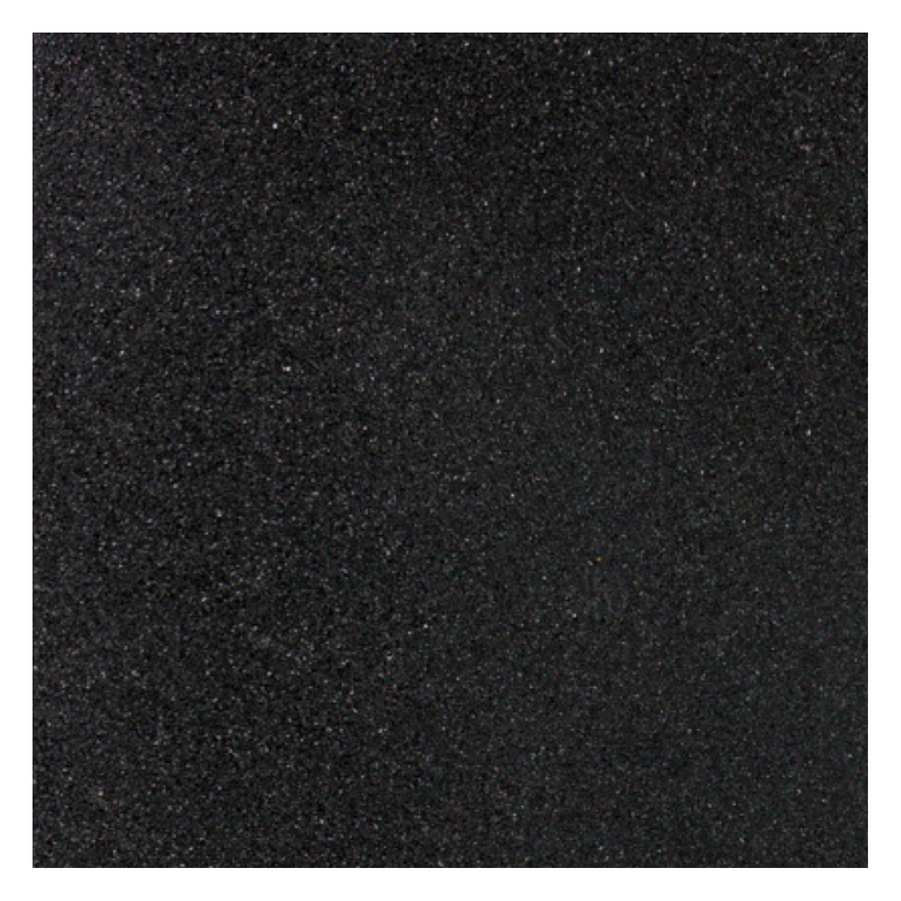Piso de Borracha Academia Preto 50x50cmx11mm Monocolor Peça Aubicon