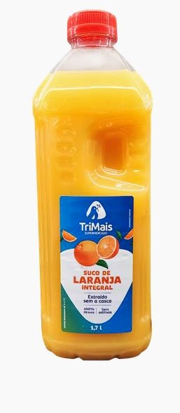 Suco Trimais 1,7l Integral Laranja