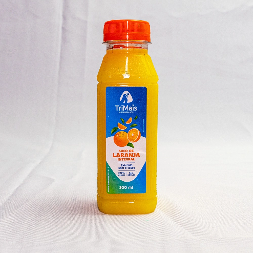 Suco Trimais 300ml Integral Laranja