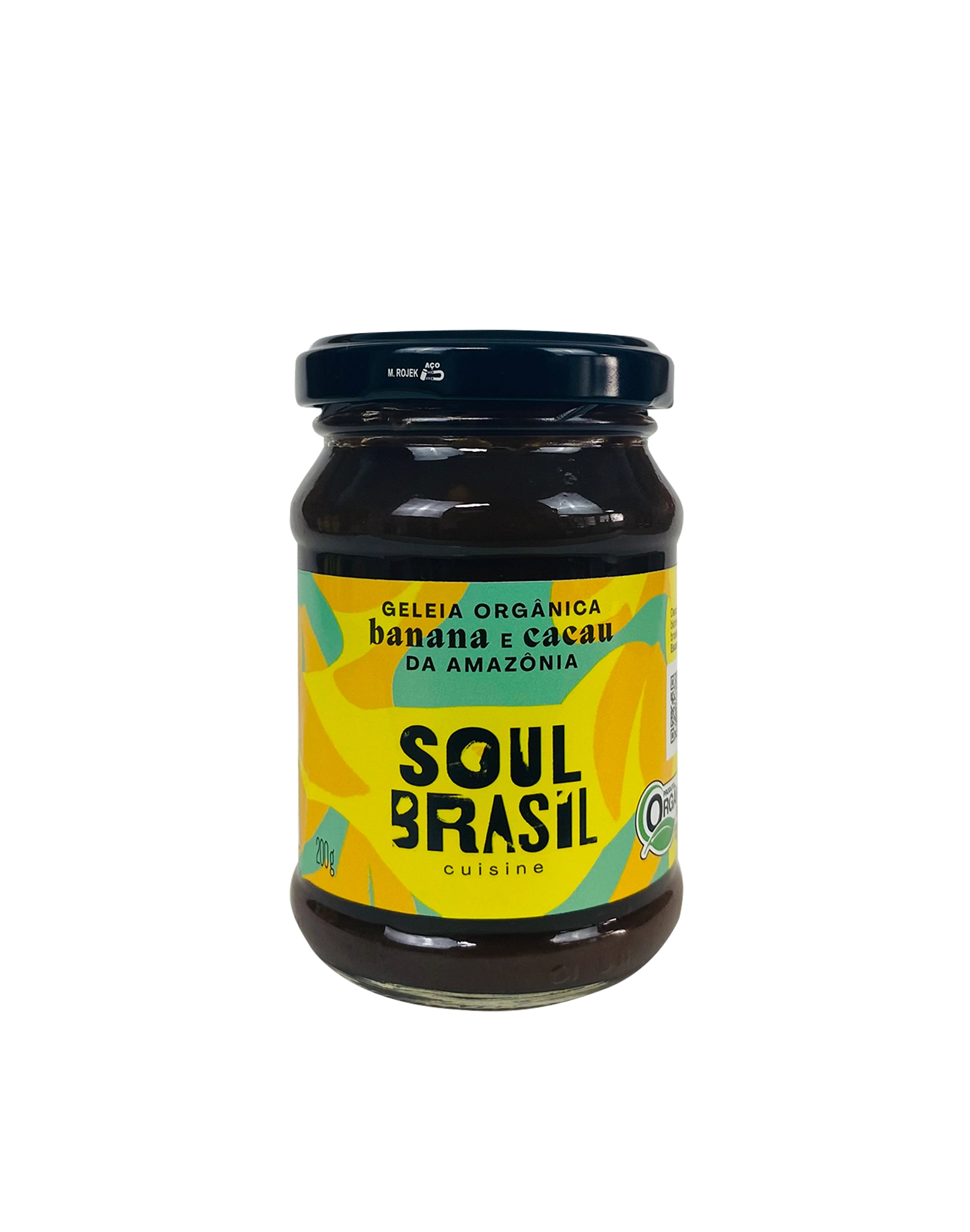 Geleia Org Banana C/cacau Soul Brasil 200g