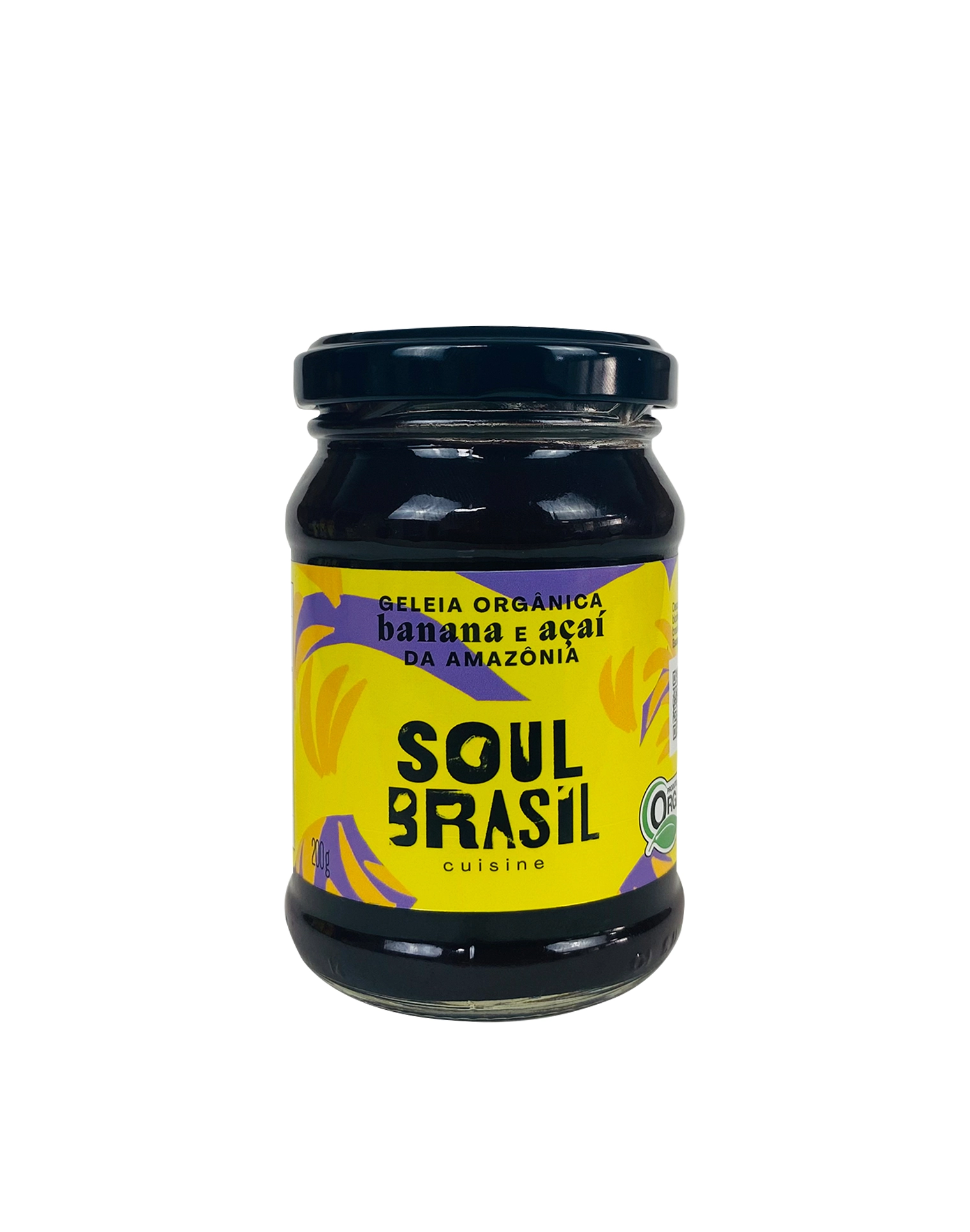 Geleia Org Soul Brasil 200g Acai E Banana
