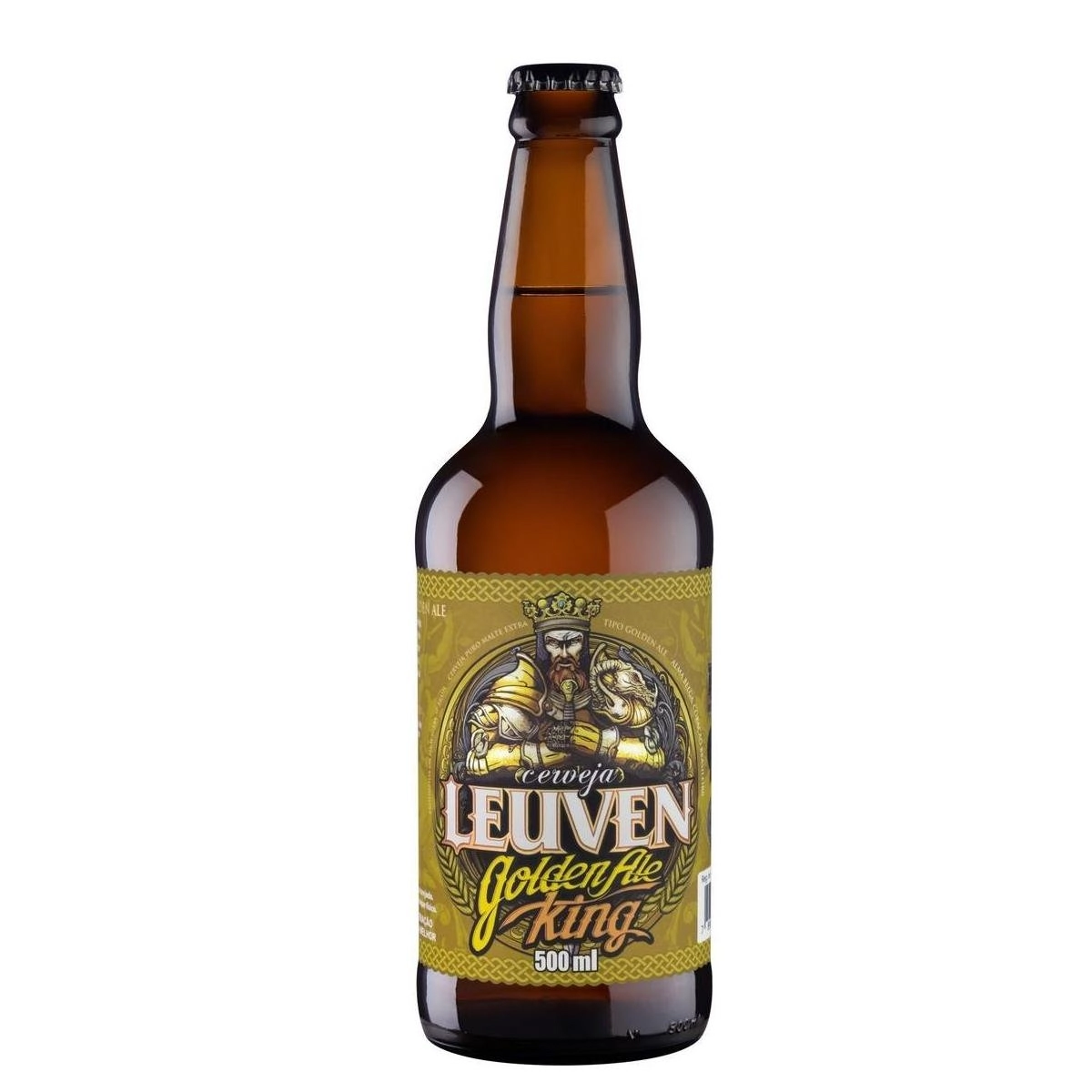 Cerveja LEUVEN Golden Ale KING Garrafa 500ml