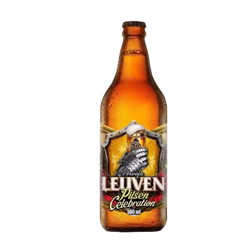 Cerveja Artesanal Leuven Pilsen Celebration Garrafa 355ml