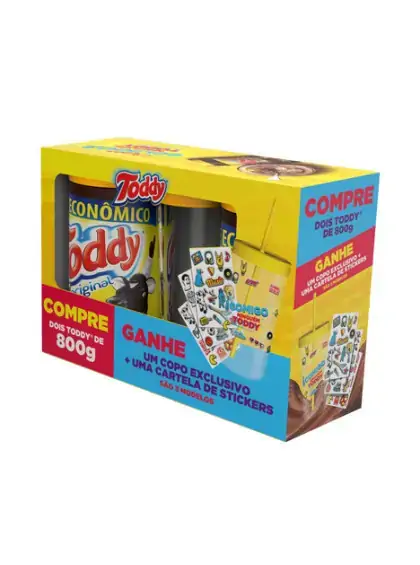 Achoc.toddy 800g Orig.pote C/2 1copo Exclusivo