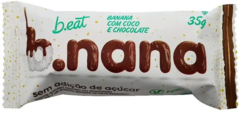 Banana com Chocolate Branco BEAT 35G
