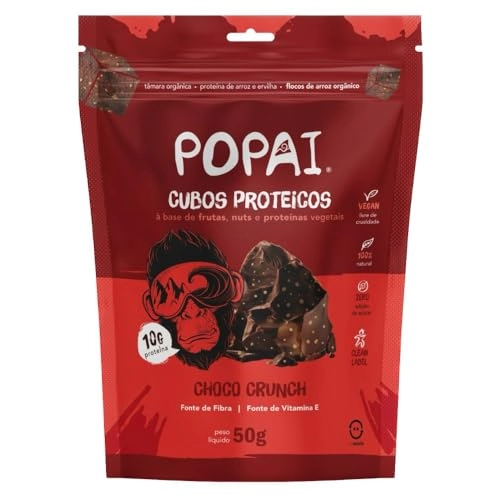Snack Vegan Protein Chococrunch Popai 50g