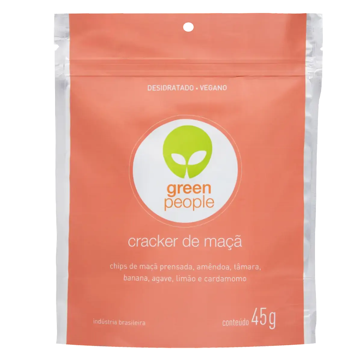 Cracker De Maçã Greenpeople Sachê 45g