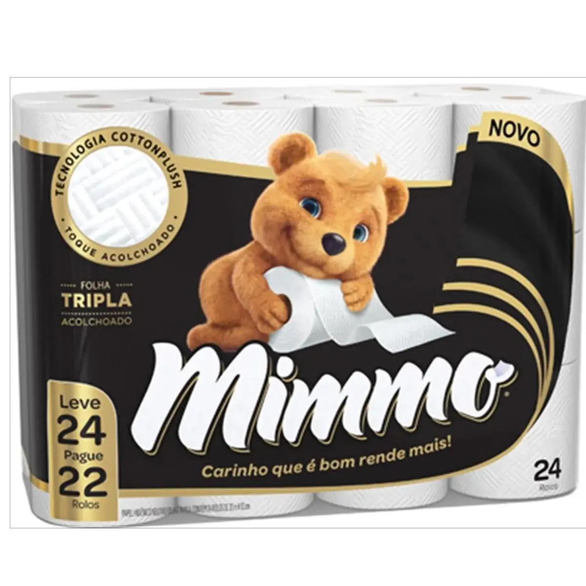 Papel Higiênico Mimmo Ft 20m L24 P21 Neutro