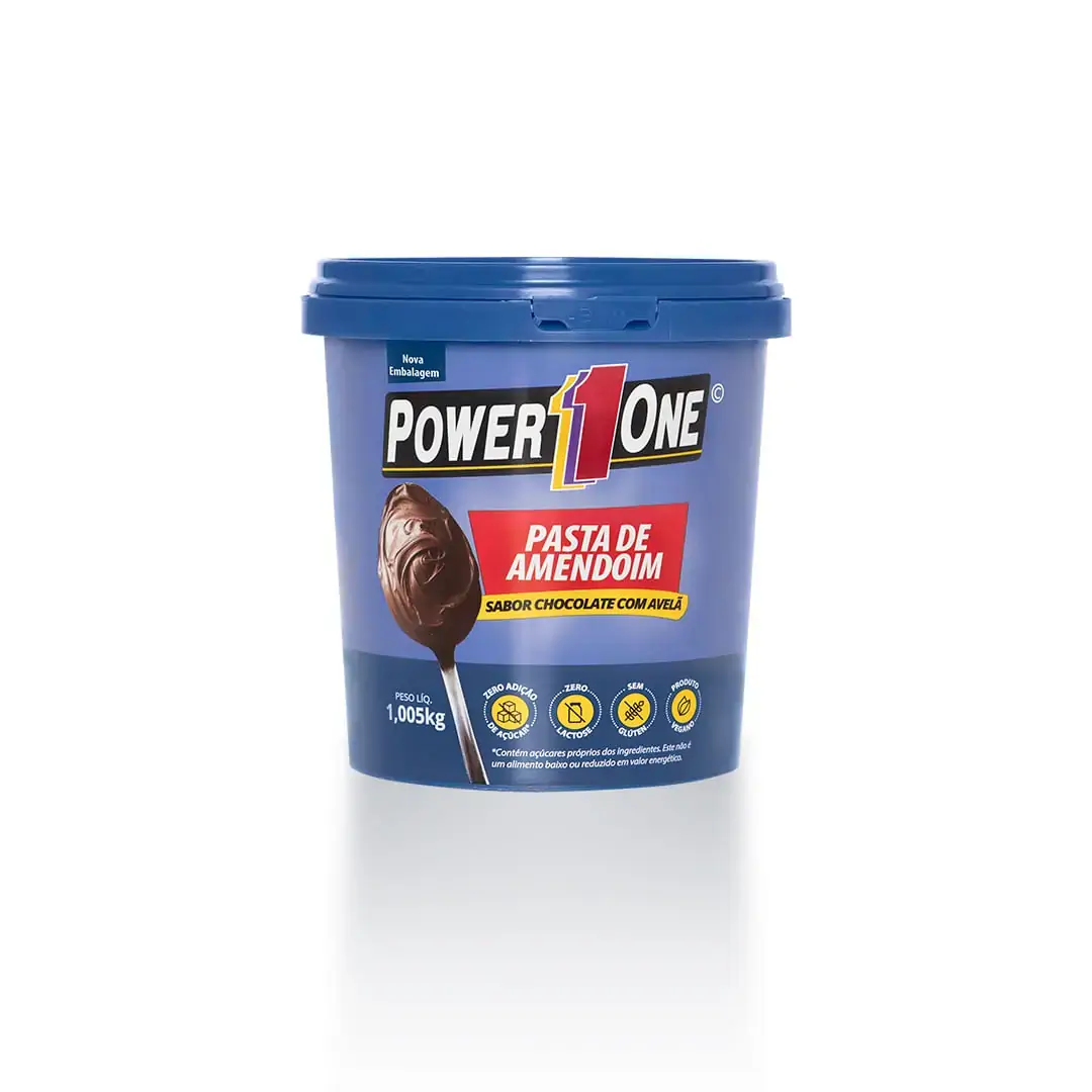 Pasta de Amendoim Powerone Chocolate com Avelã 1,005 Kg