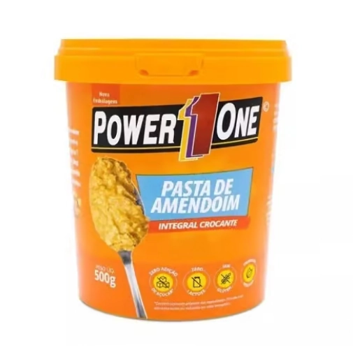 Pasta De Amendoim Power One 500g Crocante