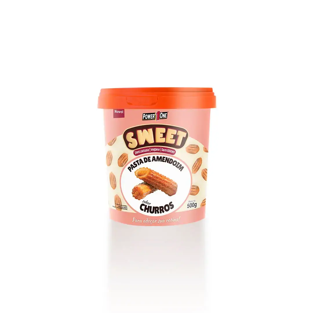 Pasta de Amendoim Sweet 500g Churros Power 1 One