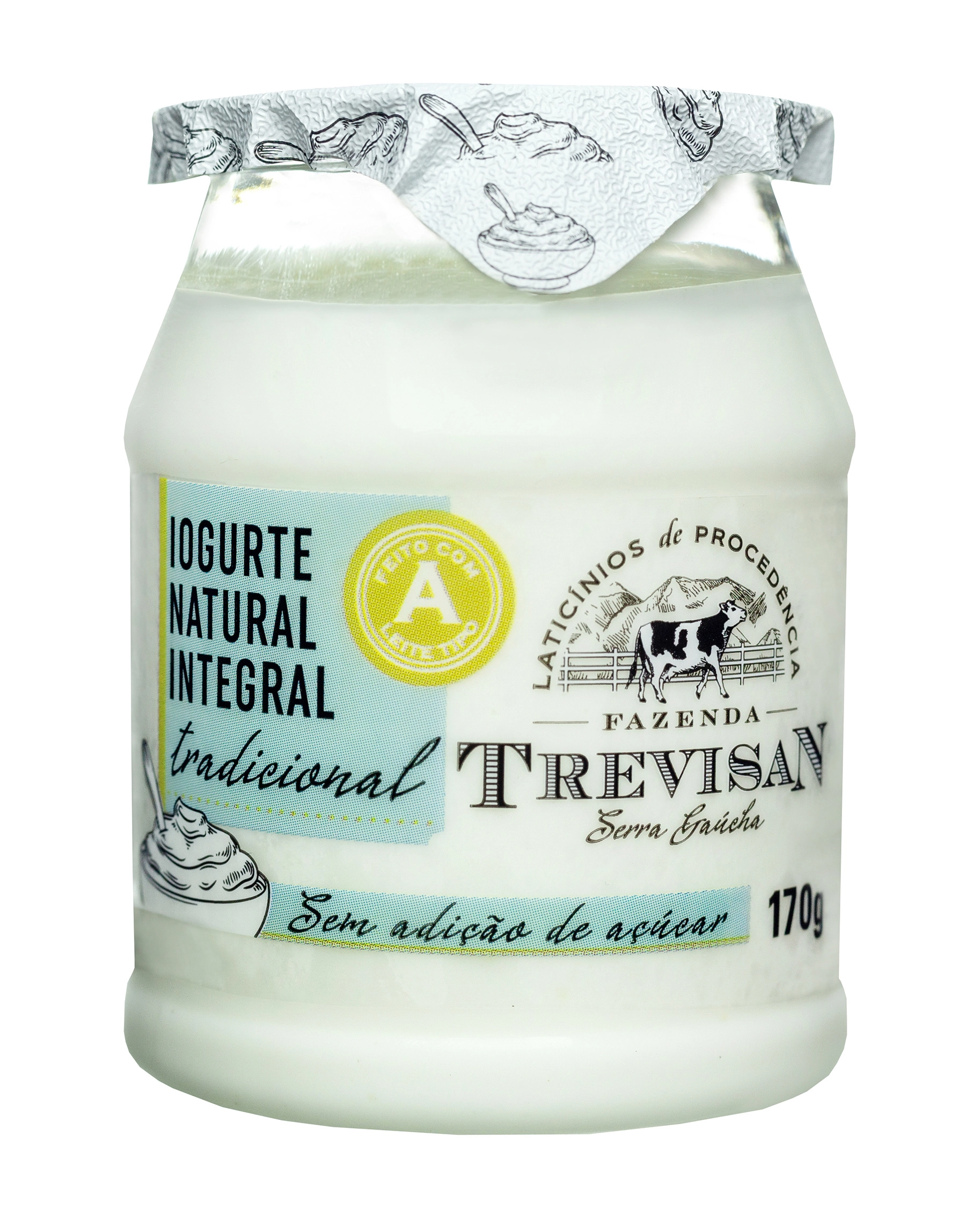 Iogurte Natural Integral Trevisan 170g