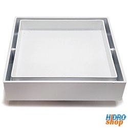 Ralo Invisível Branco 10 X 10xm - 165590