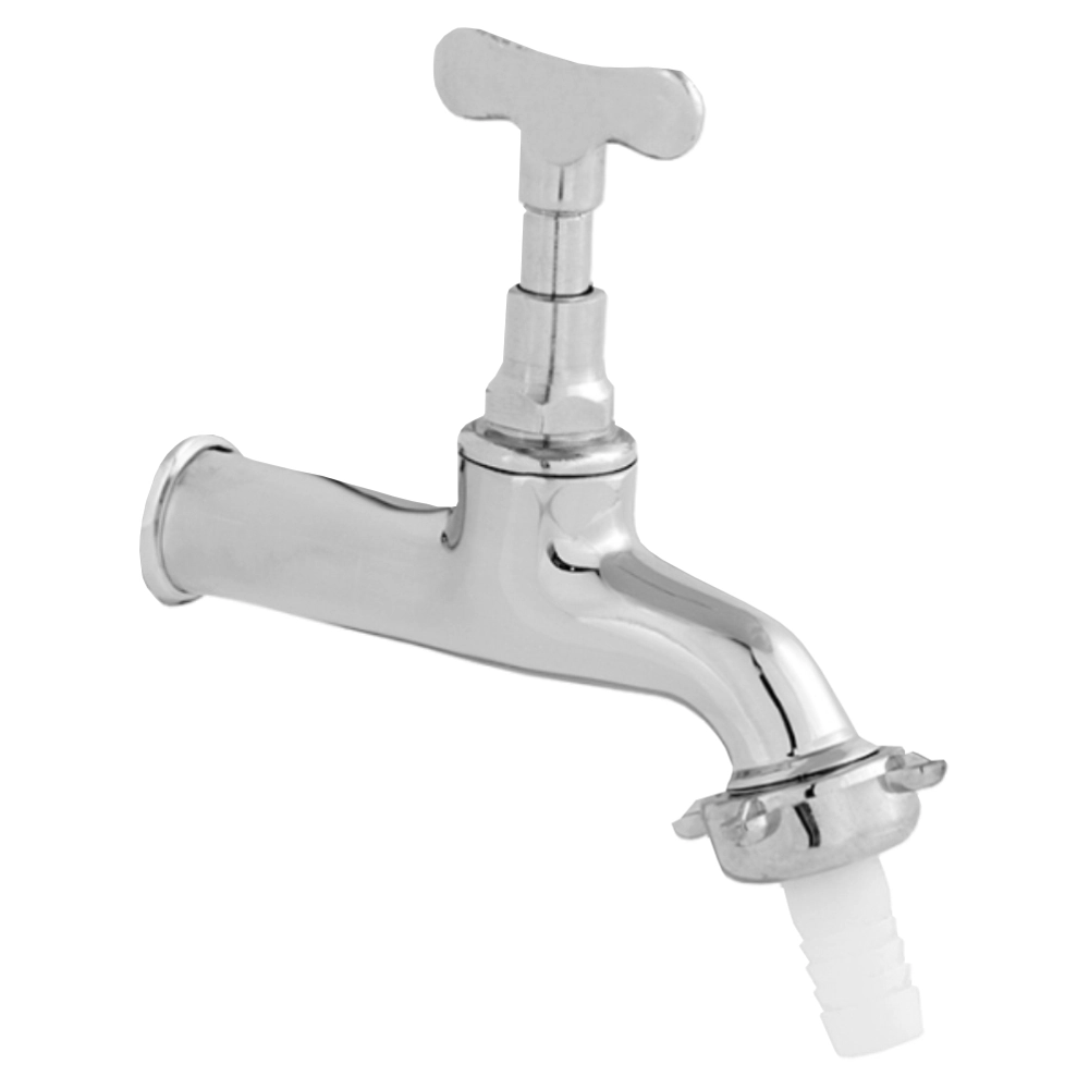 Torneira Tanque E Jardim Oliveira 1130 1/2 X 3/4 Em Metal Cromada