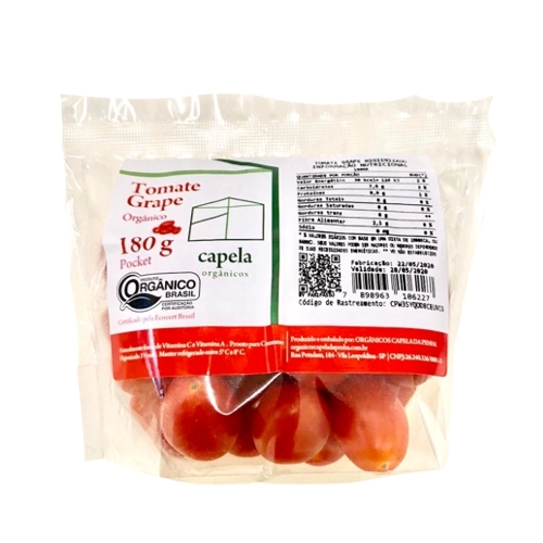 Tomate Grape Hig Org Capela 180g