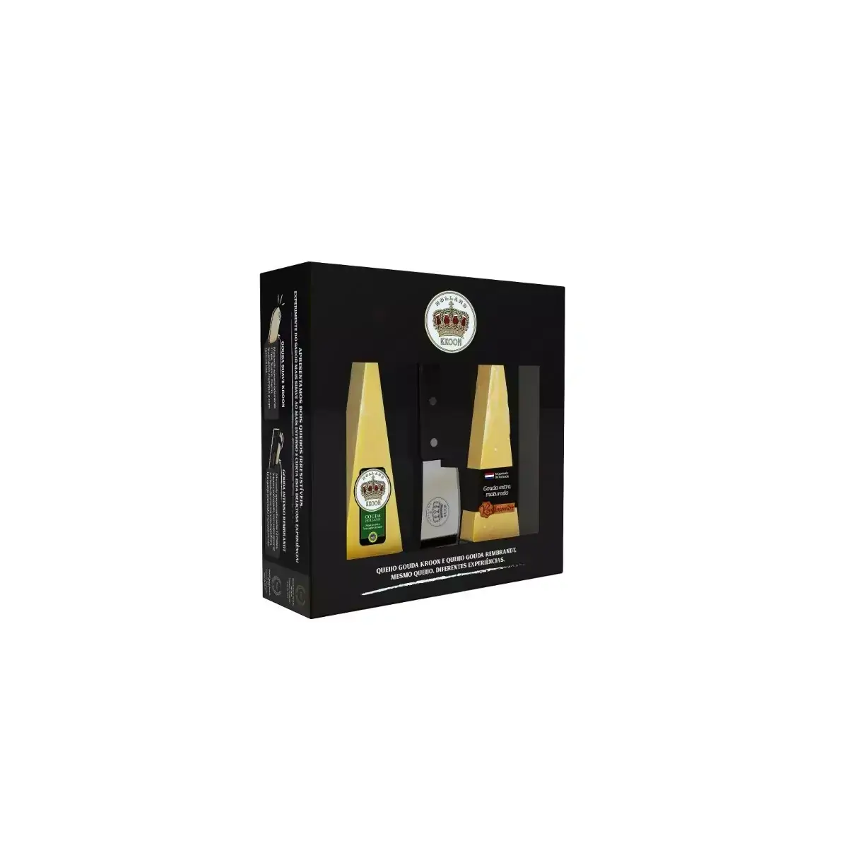 Kit Queijo Gouda Kroon e Rembrandt 400g