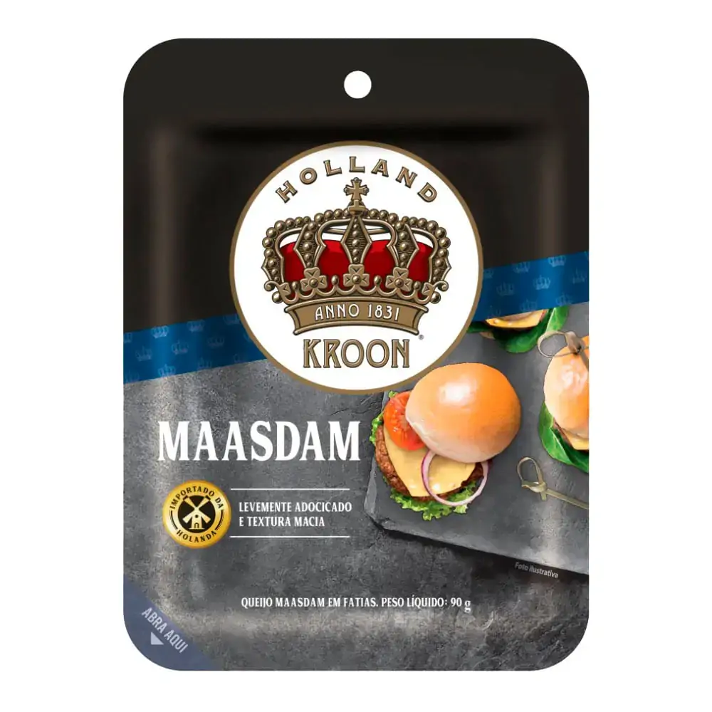 Qj Maasdam Kroon Em Fat Nacon 90g