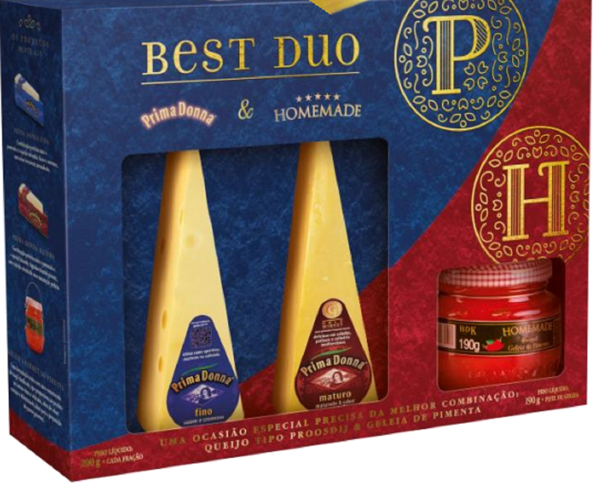 Kit Queijo Primadonna Homedade 590g