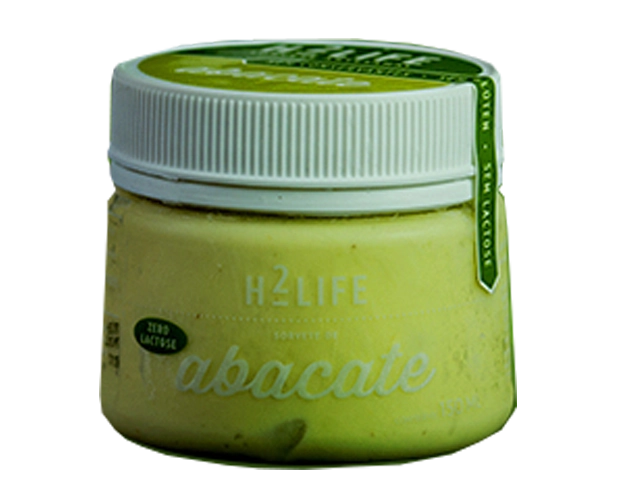 Sorvete Abacate H2life 150ml