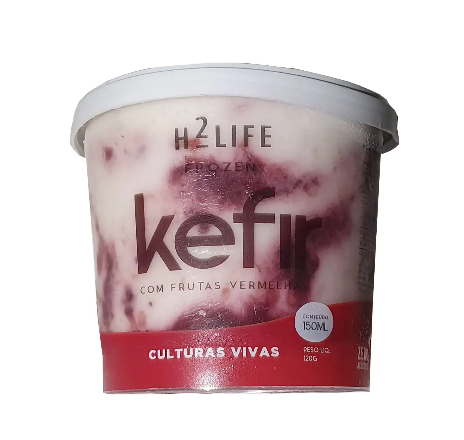 Frozen Kefir Frutas Vermelhas H2life 150ml