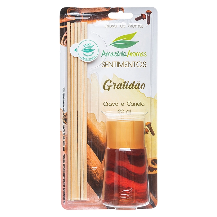 Difusor Blis Amazonia Aromas Cravo/can 120ml
