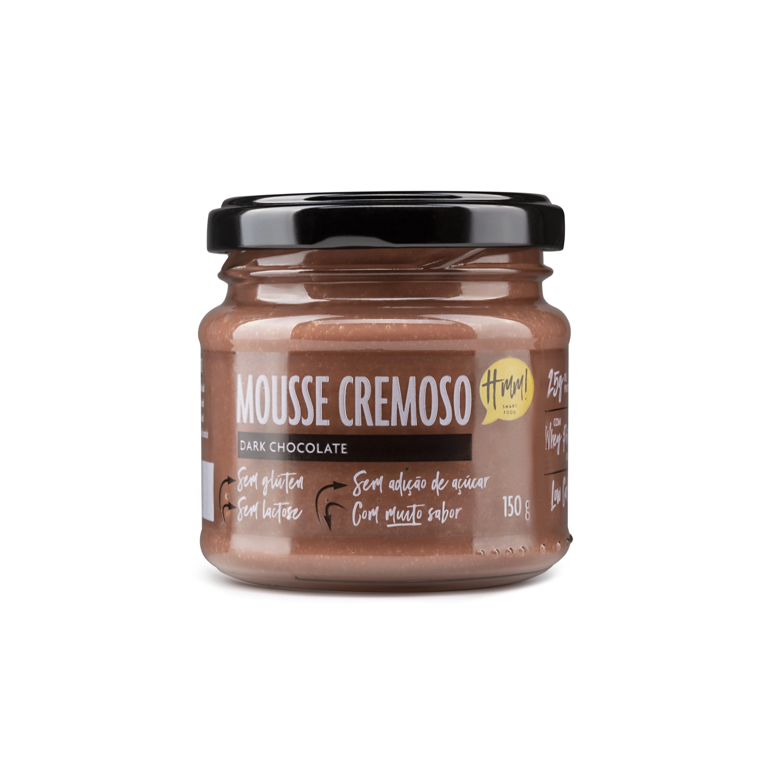 Mousse Cremoso Dark Chocolate Hmm 150g